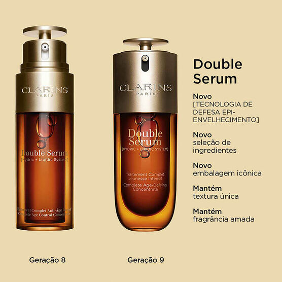 Sérum Rejuvenescedor Facial Clarins Double Serum